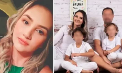 A cabeleireira Débora dos Santos,