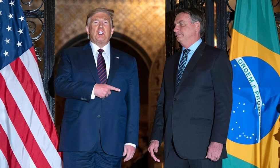 trump e bolsonaro