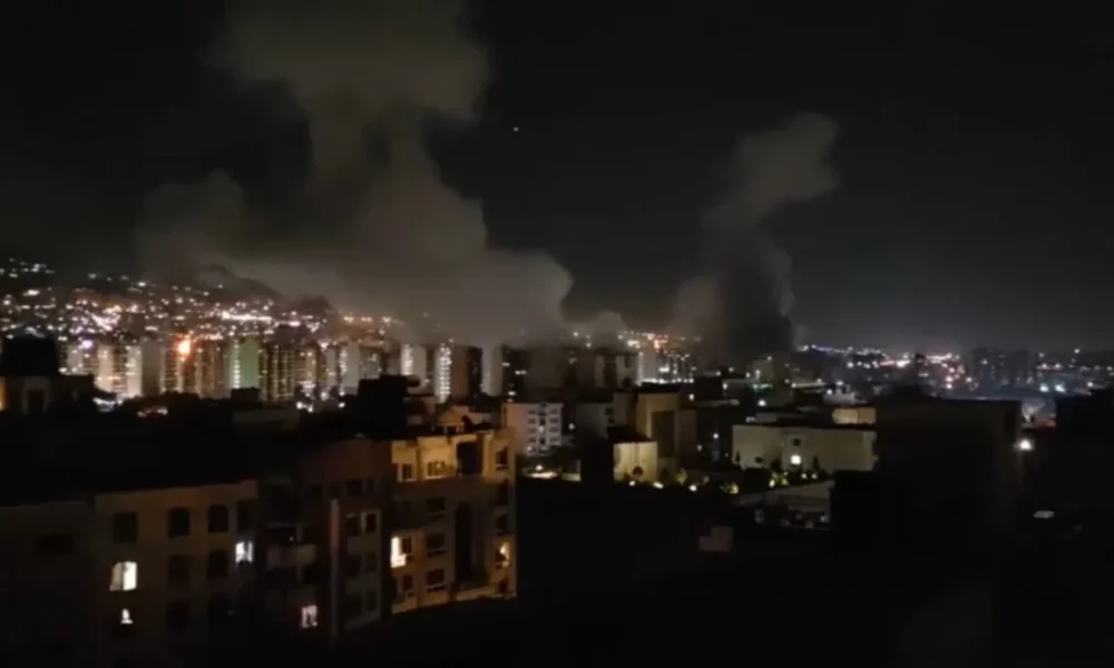 O ataque relatado de um ataque das IDF no Irã, em 13 de junho de 2025. ( crédito da foto : SCREENSHOT/X, SEÇÃO 27A DA LEI DE DIREITOS AUTORAIS )
