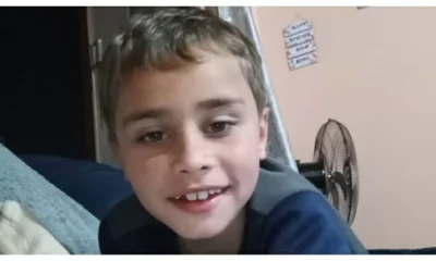 08.jul.2025 - Vitor André Kungel Gambirazi, de 9 anos, morreu no ataque ocorrido em uma escola municipal de Estação (RS)