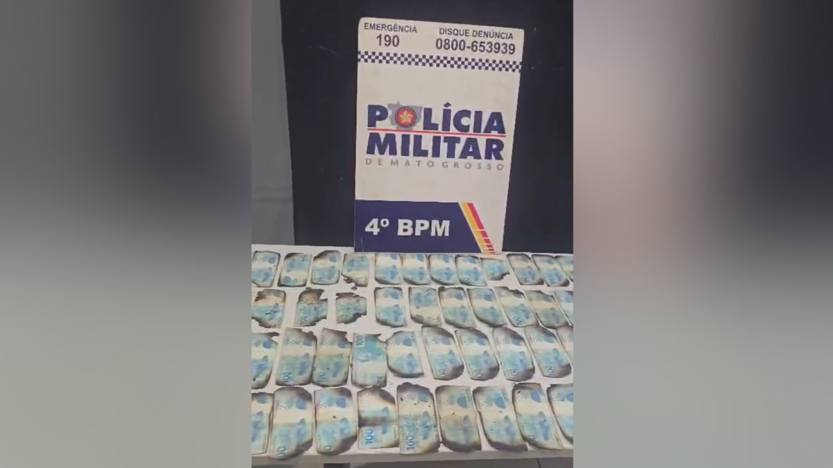 dinheiro queimado