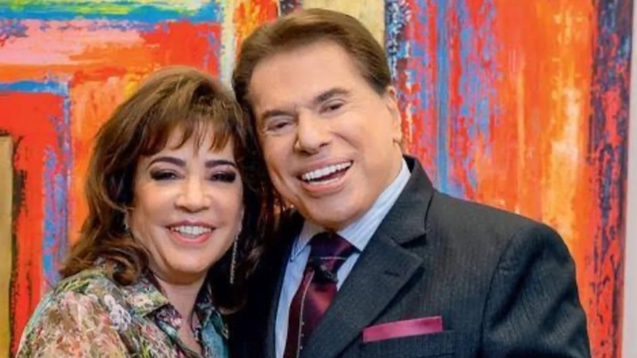Íris Abravanel e Silvio Santos