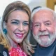 Roberta Luchsinger e o presidente Luiz Inácio Lula